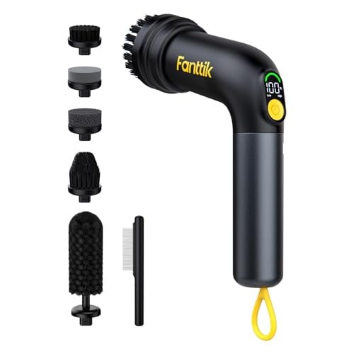 Fanttik G9 Handy Cordless Electric Spin Scrubber with 5 Brush Heads Deal