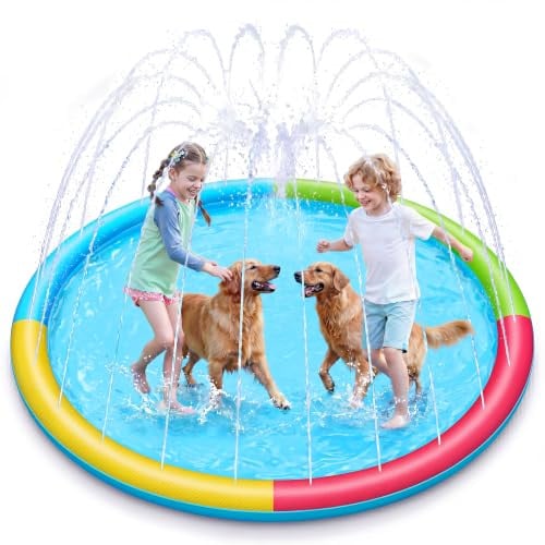 72" SLOOSH Non-Slip Splash Pad Sprinkler Deal