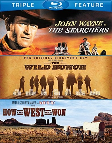 The Searchers / The Wild Bunch / How the West Was Won Triple Feature (Blu-ray)