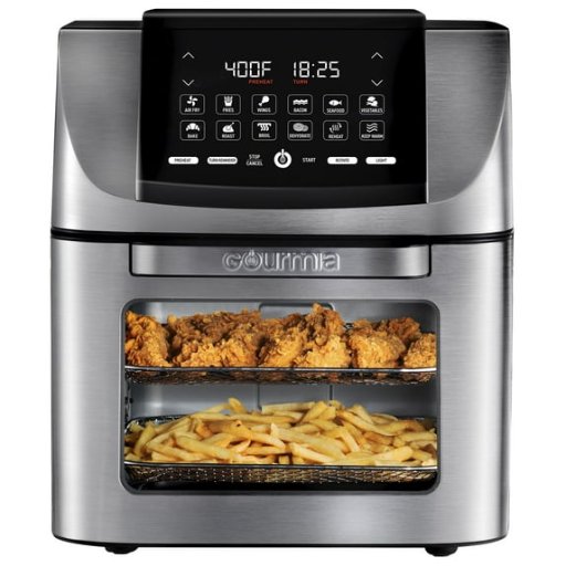 Gourmia All-in-One 14 QT Air Fryer, Oven, Rotisserie, Dehydrator