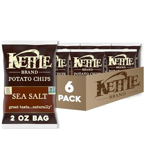 6-Pack 2-Oz Kettle Brand Potato Chips (Sea Salt)