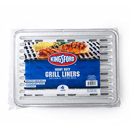 Kingsford Heavy Duty Disposable Grill Liners 4-Count Deal