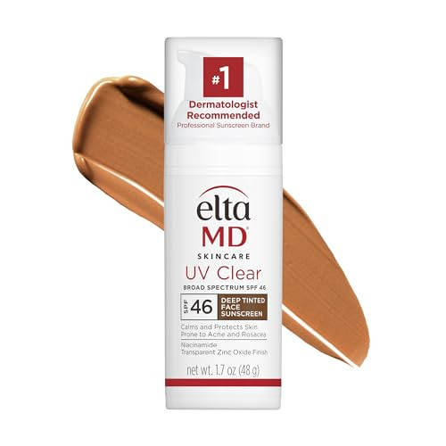 EltaMD UV Clear Tinted Face Sunscreen, SPF 46, 1.7-Oz