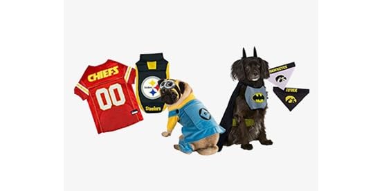 Pet Apparel from Collars to Jerseys to Costumes
