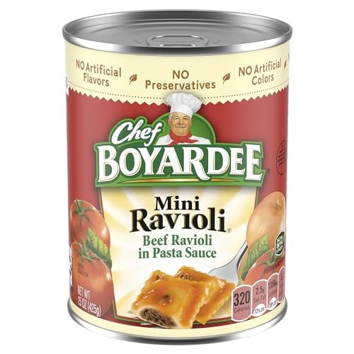 Chef Boyardee Mini Beef Ravioli 15 oz