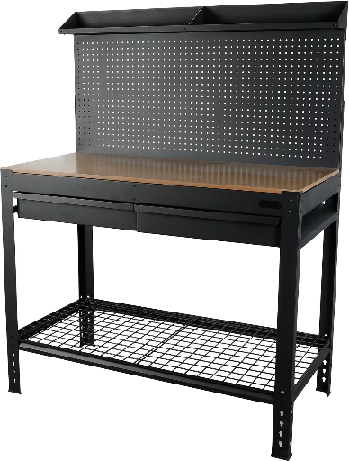 Hyper Tough 48 inch Steel Workbench with Steel Mesh Deal