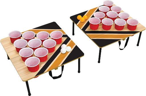 Portable Cup Pong Outdoor Toss Game Set