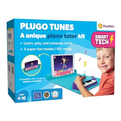 PlayShifu Plugo Tunes Interactive Musical Toy and Piano Learning Kit