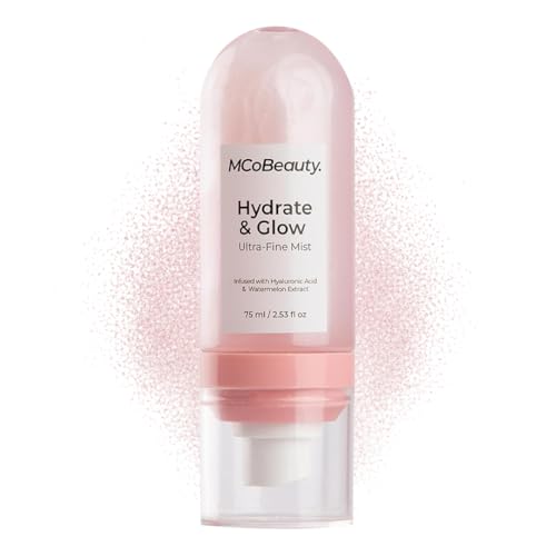 MCoBeauty Hydrate & Glow Ultra Fine Shimmer Hydrating Face Mist 2.53-Oz Deal