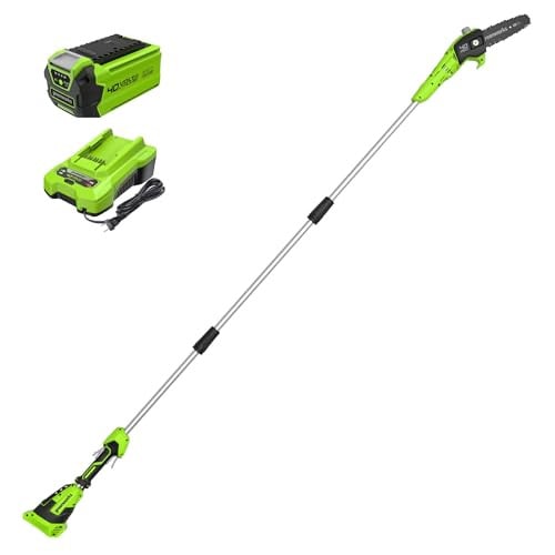 Greenworks 40V 8-Inch Cordless Polesaw 2.0Ah