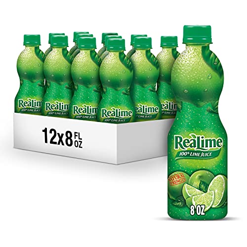 ReaLime 100% Lime Juice 8 fl oz bottle (Pack of 12) Deal