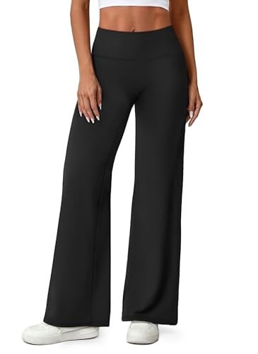 NIASHOT Straight Leg Leggings No Front Seam Deal