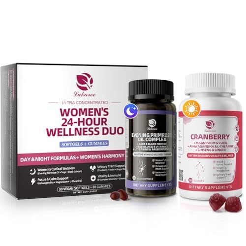 Lukaree Evening Primrose Oil & Cranberry Wellness Duo 30-Day Supply Deal