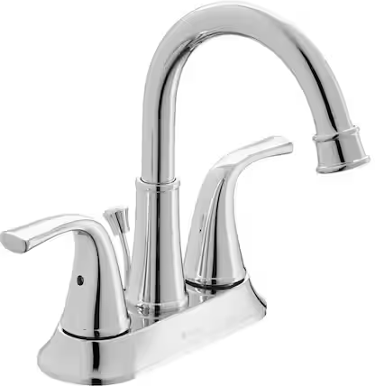 Glacier Bay Bettine 4 in. Centerset 2-Handle High-Arc Bathroom Faucet in Chrome Deal