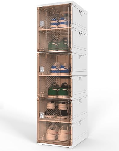 Foldable Shoe Organizer Storage Box  