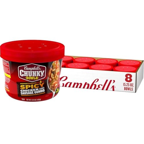 Campbell’s Chunky Soup Spicy Chicken & Sausage Gumbo 8-Pack Deal