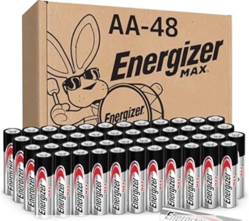 Energizer MAX AA Alkaline Batteries 48-Pack
