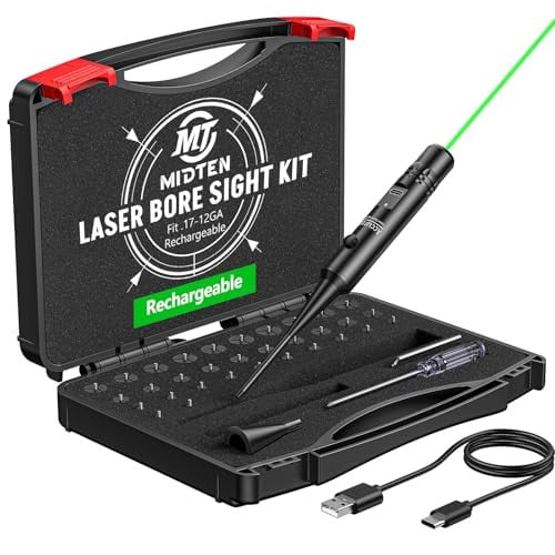 MidTen Rechargeable Green Red Laser Bore Sight Kit Deal