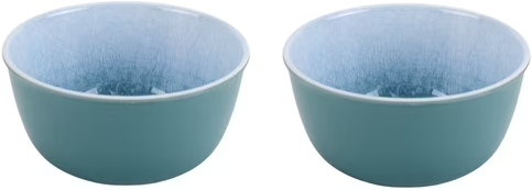 2-Piece 14-Oz Better Homes & Gardens Reactive Melamine Dip Bowls (Blue or Green) Deal
