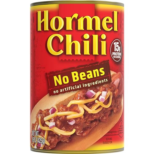 Hormel Chili No Beans 15 Ounce (Pack of 12)