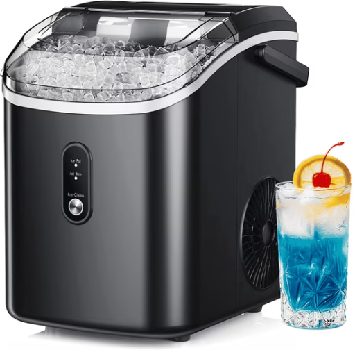 Simzlife 35lbs/24H Nugget Ice Maker Countertop Deal