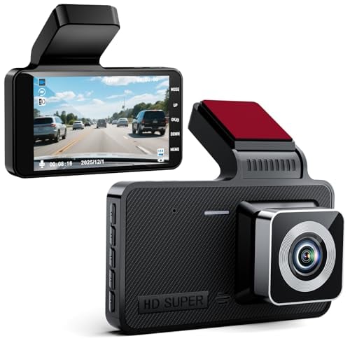 1080p HD 4-Inch Dashcam with Night Visibility Deal
