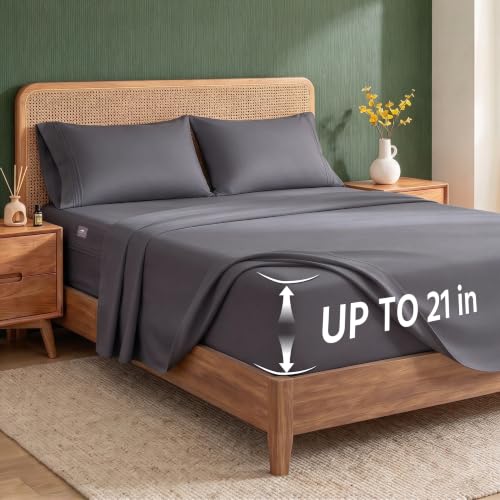 Deep Pocket Sheet Set with Side Pockets