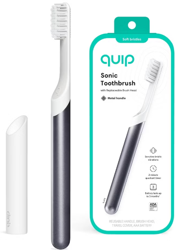 quip Sonic Electric Metal Toothbrush and Travel Case Deal