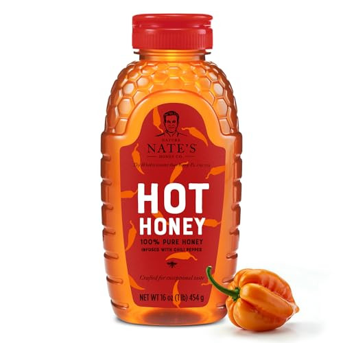 16-Oz Nature Nate's Hot Honey  