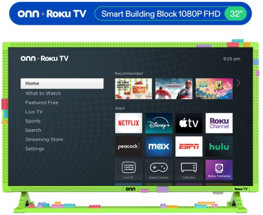 onn 32" 1080P FHD Roku TV