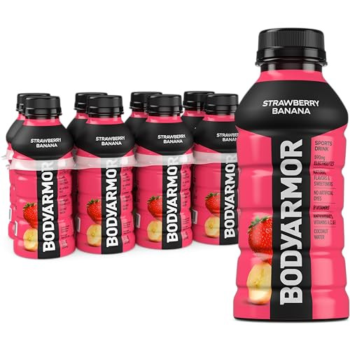 BODYARMOR Sports Drink (Strawberry Banana) 8-Pack 12-Oz