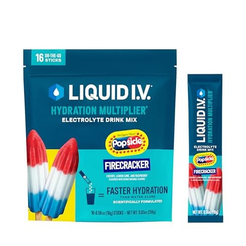 Liquid I.V. Hydration Multiplier Firecracker 18-Count Deal