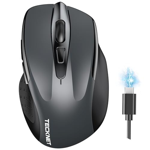 TECKNET Wireless Rechargeable Bluetooth Mouse