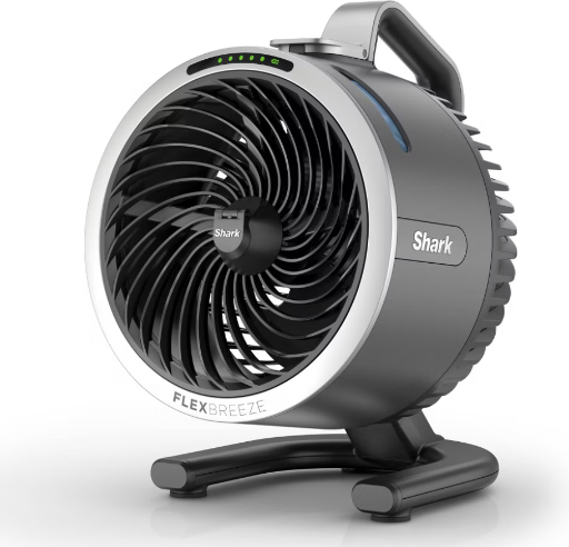 Shark FlexBreeze HydroGo Portable Fan with Indoor and Outdoor Mist 5 Speeds Gray FA052 Deal