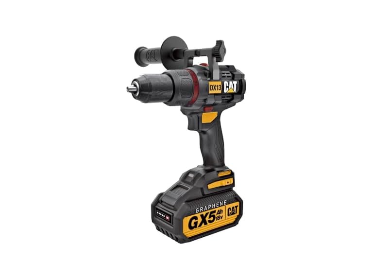 CAT DX13 18V 1/2" Cordless Hammer Drill w Graphene Battery Deal