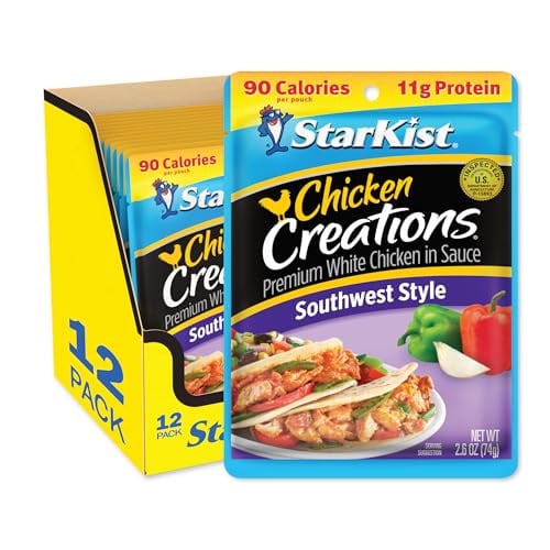 StarKist Chicken Creations Southwest Style 12-Pack 2.6-Oz Deal
