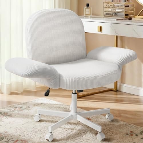 HUANUO Criss Cross Chair w/ Adjustable Armrests Deal