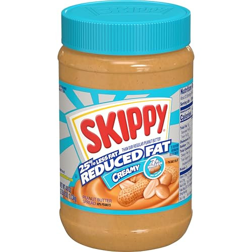 40 Oz Skippy Reduced Fat Creamy Peanut Butter Spread