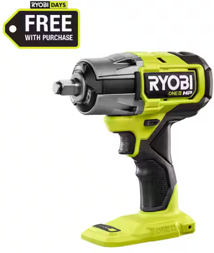 YMMV | Hack: RYOBI ONE+ HP 18V Brushless Cordless 4-Mode 1/2 in. Impact Wrench Deal