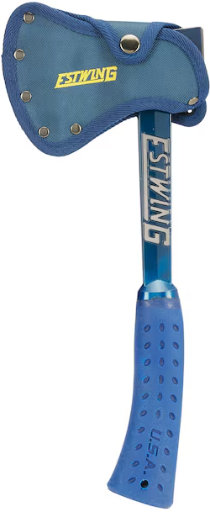Estwing 2.25-lb Forged Steel Camp Axe with 11.0-in Steel Handle