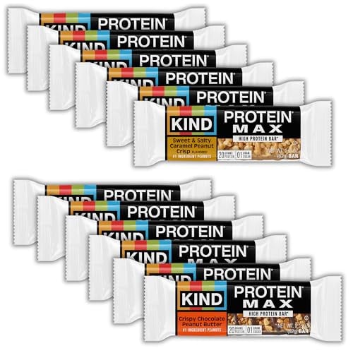 KIND Protein MAX Bars 12-Ct 2.2-Oz (Variety Pack) Deal