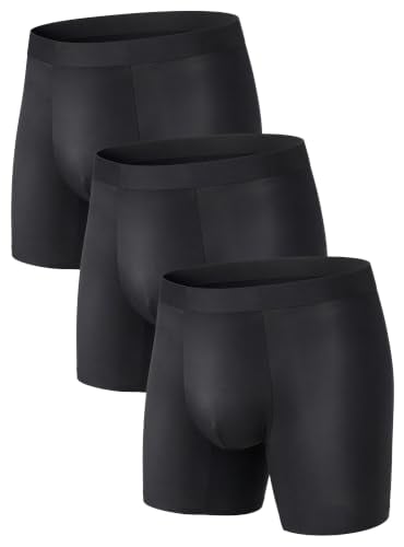 Men's Second Skin Silky Soft Modal Boxer Briefs - 3 Pack Deal