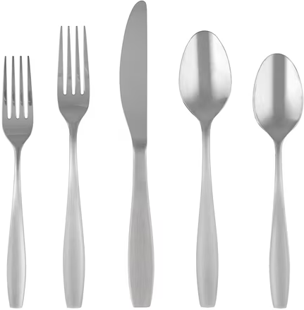 20-Piece 18/0 Cambridge Raritan Stainless Steel Flatware Set