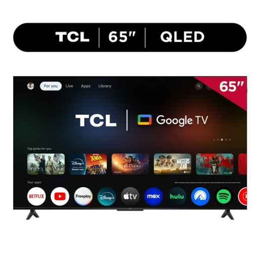 TCL 65" 4K UHD QLED Google TV
