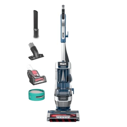 Shark Stratos Upright Vacuum with Powered Lift-Away and HEPA Seal, Navy (AZ3002) Deal