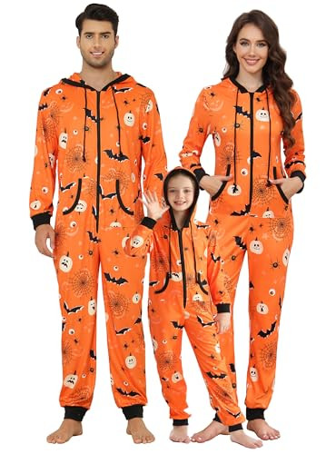Matching Onesies Pajamas with Pockets  