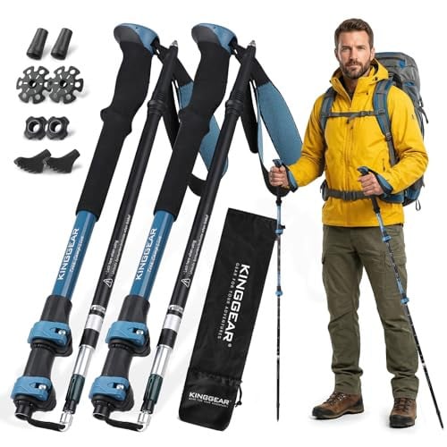 Collapsible Trekking Poles 2-Pack Deal