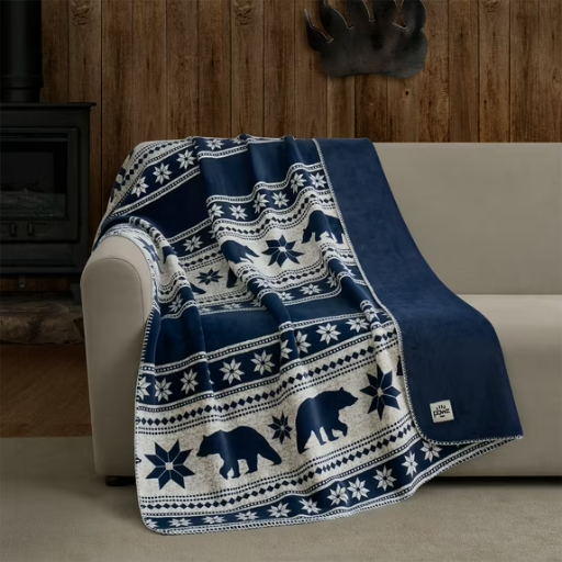 Pawz Plush Oversized Throw Blanket 50"x72" Deal