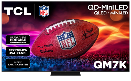 TCL 75-Inch Class QM7K Series QD-Mini LED