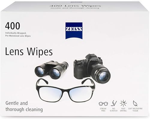ZEISS Pre-Moistened Lens Cleaning Wipes, 400 Count Deal